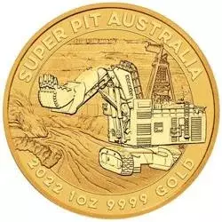 Złota Moneta Australia Super Pit 1 uncja 2022  24h