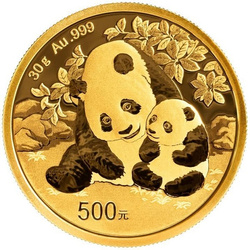 Złota Moneta Chińska Panda 30g 2024 24h