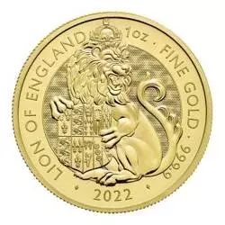 Złota Moneta The Royal Tudor Beasts: Lion of England 1 uncja 24h