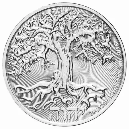 Srebrna Moneta Drzewo Życia 1 uncja 2022r 24h