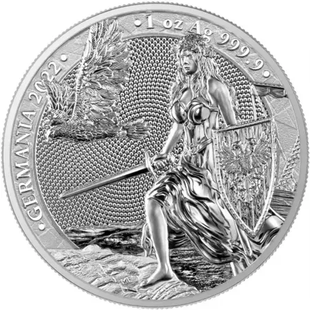 Srebrna Moneta Germania 2022 1 uncja 24h