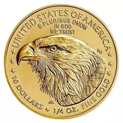 Złota Moneta Amerykański Orzeł 1/4 uncji