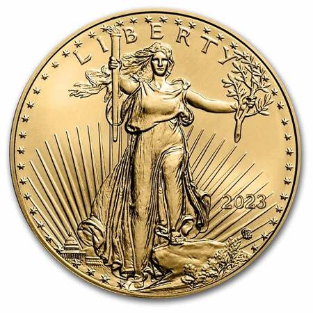 Złota Moneta Amerykański Orzeł 1/4 uncji 24h