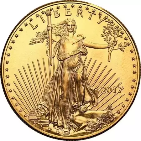 Złota Moneta Amerykański Orzeł 1 uncja 2017 24h