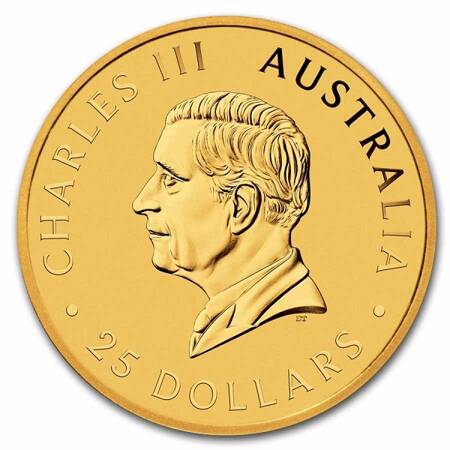 Złota Moneta Australijski Kangur 1/4 uncji 24h