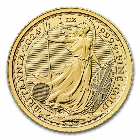 Złota Moneta Britannia 1 uncja 24h BESTSELLER