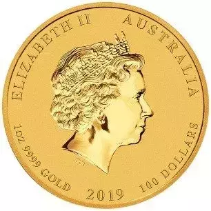 Złota Moneta Rok Świni 1 uncja
