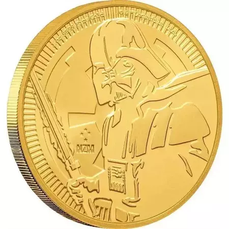 Złota Moneta Star Wars Darth Vader 1 uncja 24h