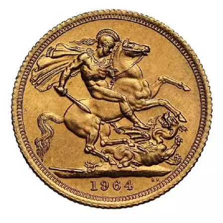 Złota Moneta Suweren Brytyjski 7.98g różne roczniki 24h